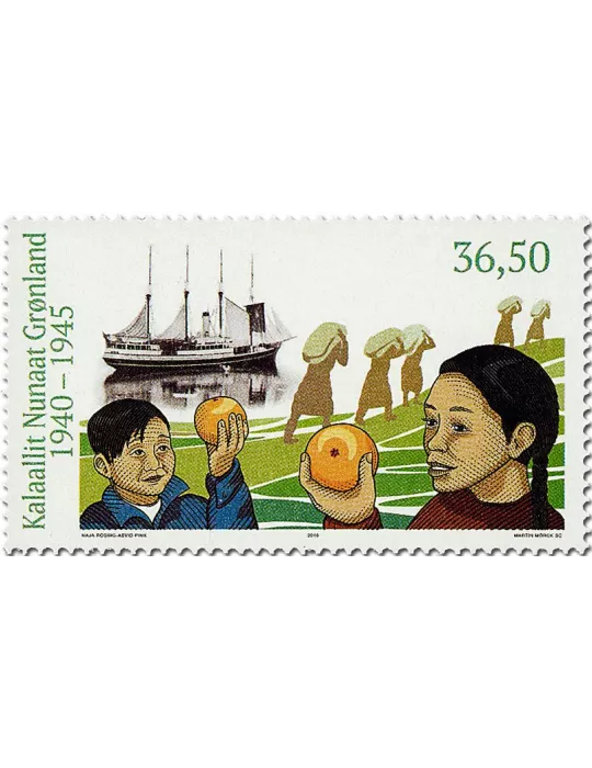 n° 712 - Timbre GROENLAND Poste