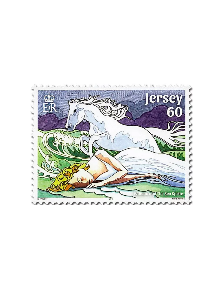 n° 2150 - Timbre JERSEY Poste