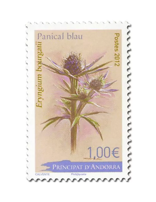 n° 728/729 -  Timbre Andorre Poste
