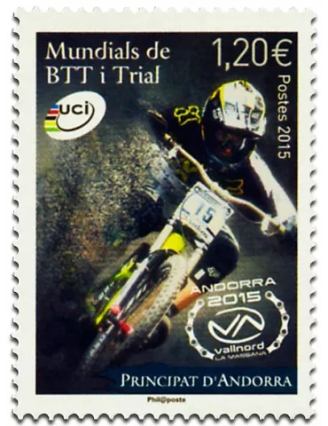 n°  772  - Timbre Andorre Poste