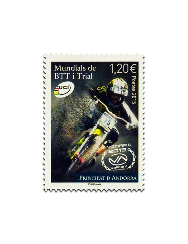 n°  772  - Timbre Andorre Poste