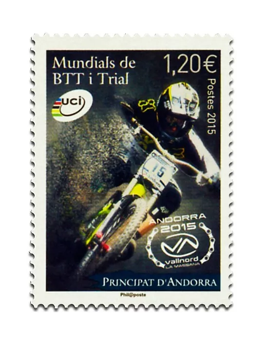 n°  772  - Timbre Andorre Poste