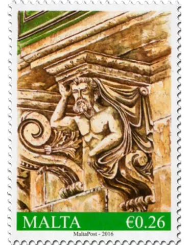 n° 1857 - Timbre MALTE Poste