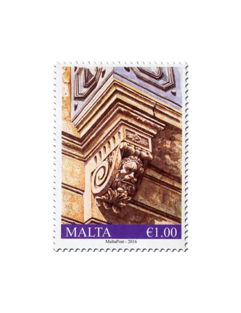 n° 1857 - Timbre MALTE Poste