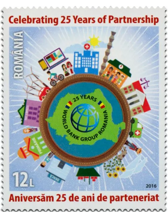 n° 6082 - Timbre ROUMANIE Poste