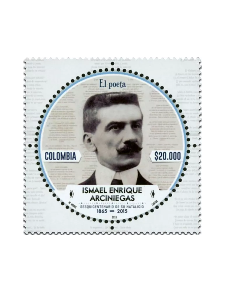 n° 1776 - Timbre COLOMBIE Poste