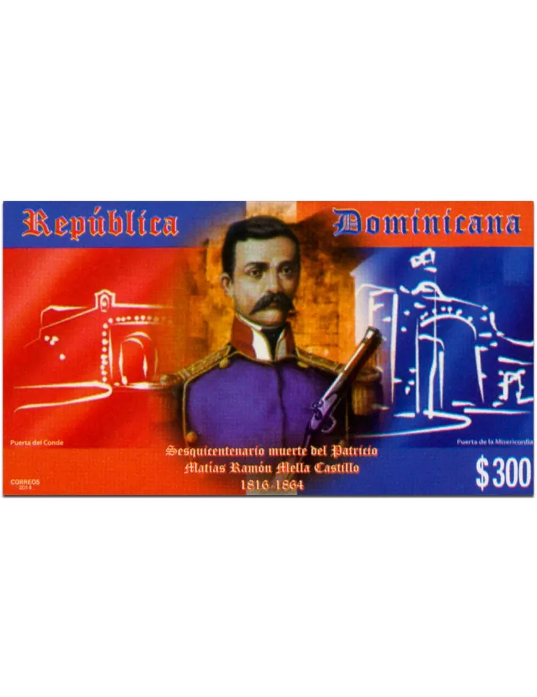 n° 68A - Timbre DOMINICAINE Blocs et feuillets