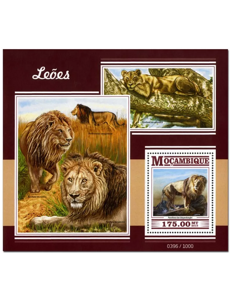 n° 1009 - Timbre MOZAMBIQUE Blocs et feuillets