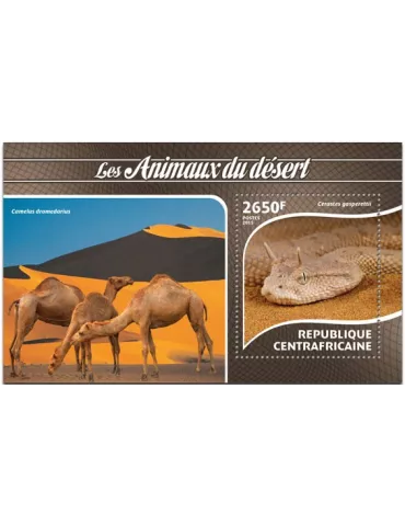 n° 804 - Timbre CENTRAFRIQUE Blocs et feuillets