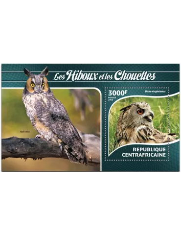 n° 807 - Timbre CENTRAFRIQUE Blocs et feuillets