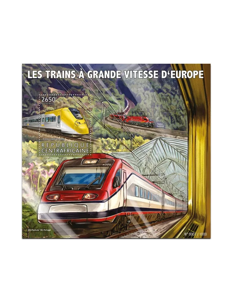 n° 915 - Timbre CENTRAFRIQUE Blocs et feuillets