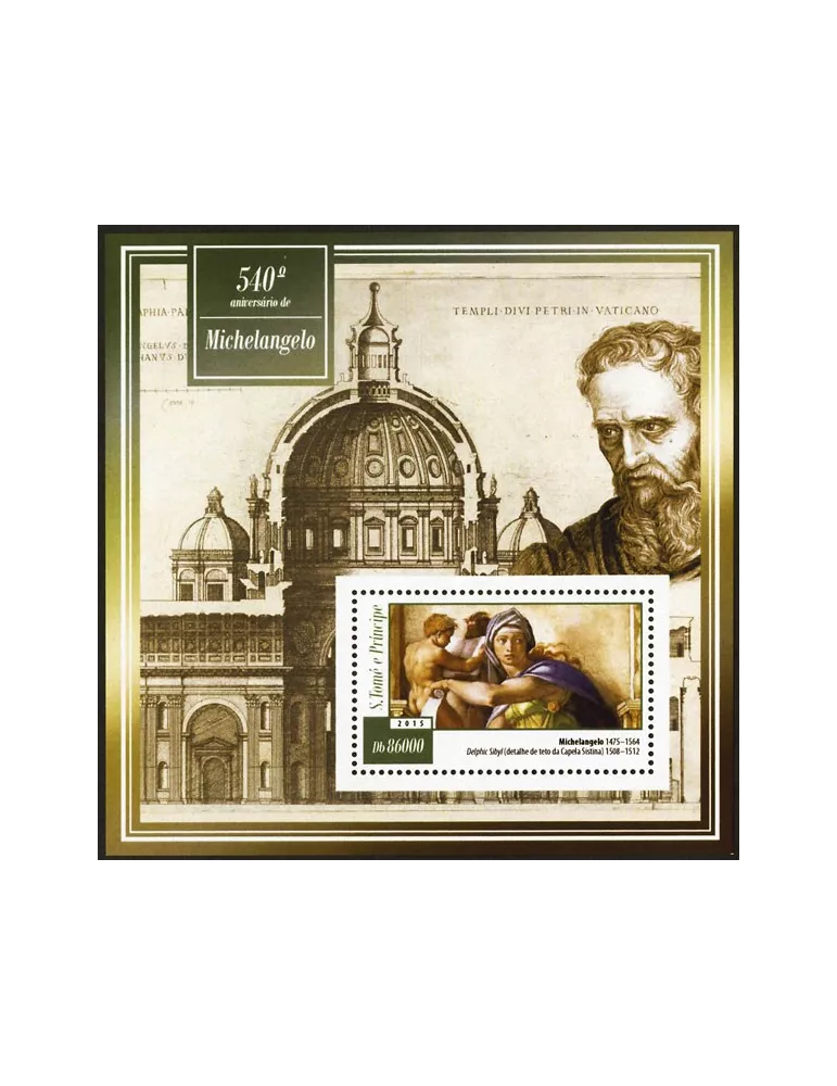 n° 810 - Timbre SAINT-THOMAS ET PRINCE Blocs et feuillets
