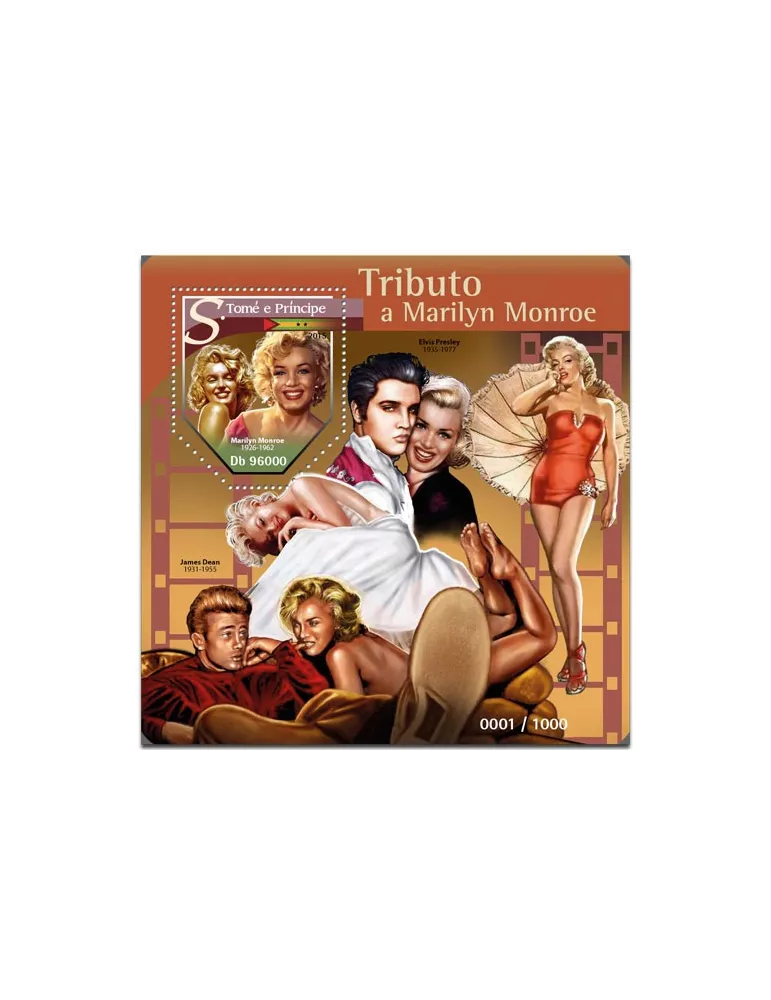 n° 888 - Timbre SAINT-THOMAS ET PRINCE Blocs et feuillets