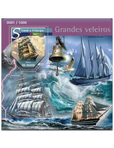 n° 896 - Timbre SAINT-THOMAS ET PRINCE Blocs et feuillets