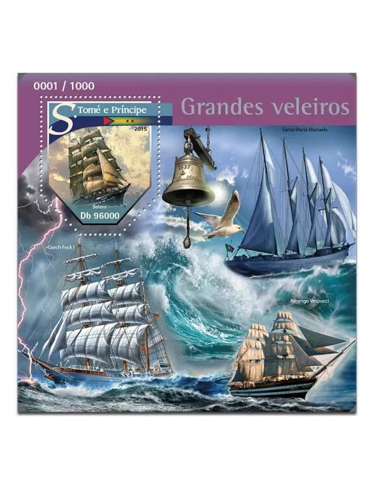 n° 896 - Timbre SAINT-THOMAS ET PRINCE Blocs et feuillets