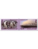 n° 806/809 - Timbre GEORGIE DU SUD Poste