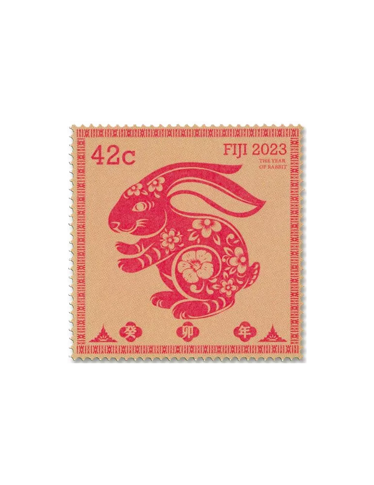 n° 1418/1421 - Timbre FIDJI Poste