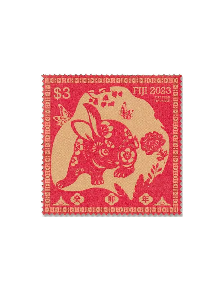 n° 1418/1421 - Timbre FIDJI Poste