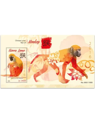n° 845 - Timbre SIERRA LEONE Blocs et feuillets