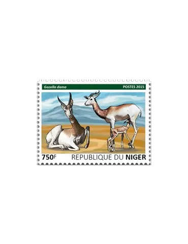 n° 3211 - Timbre NIGER Poste 2