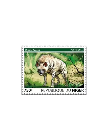 n° 3219 - Timbre NIGER Poste 2