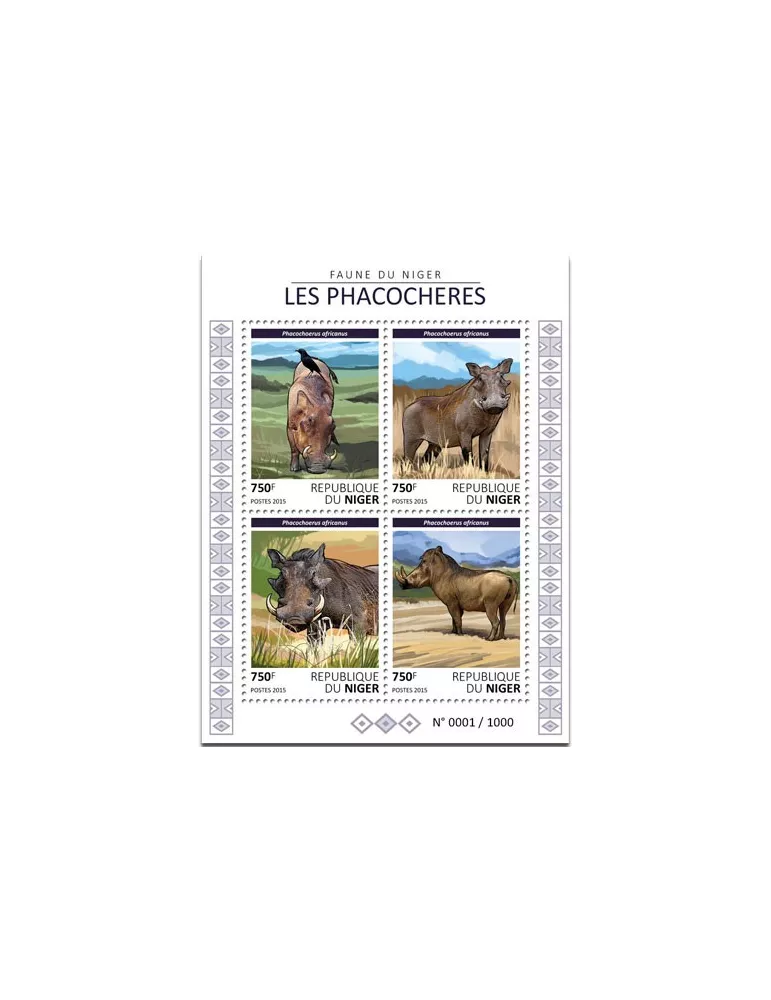 n° 512 - Timbre NIGER Blocs et feuillets