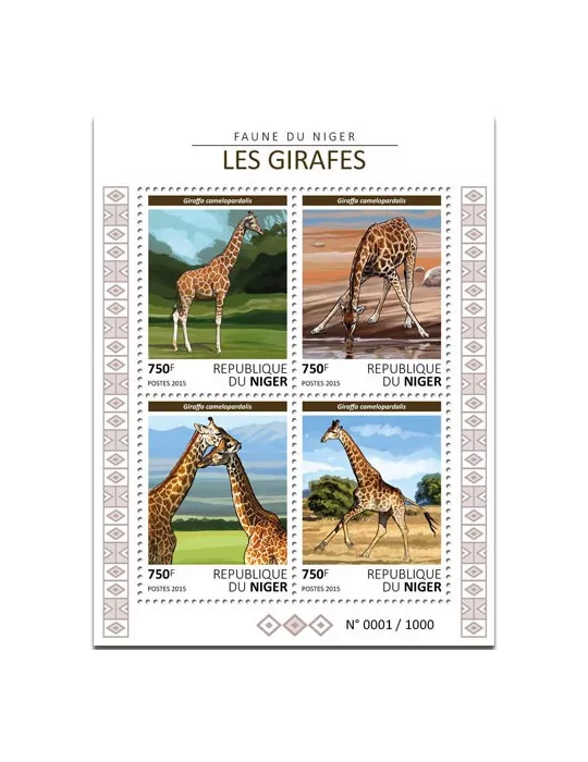 n° 515 - Timbre NIGER Blocs et feuillets