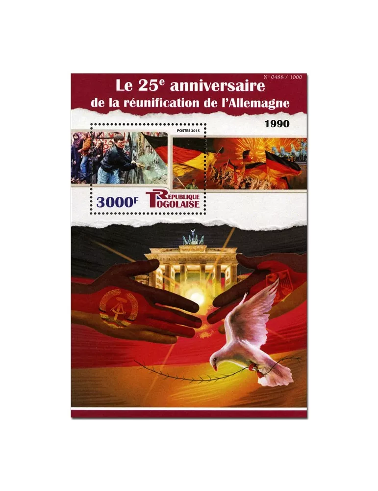 n° 1051 - Timbre TOGO  Blocs et feuillets