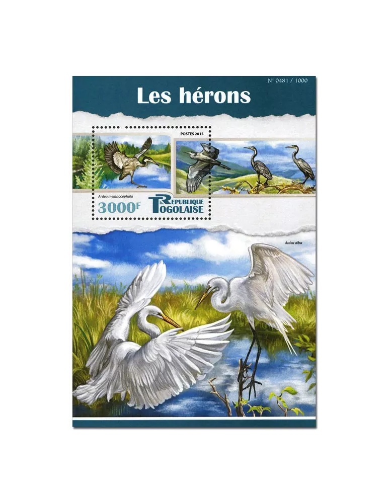 n° 1052 - Timbre TOGO  Blocs et feuillets