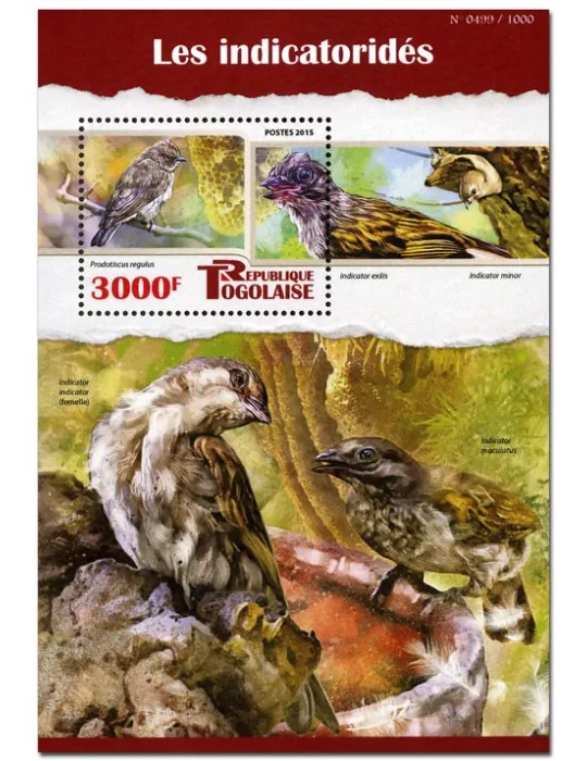 n° 1060 - Timbre TOGO  Blocs et feuillets