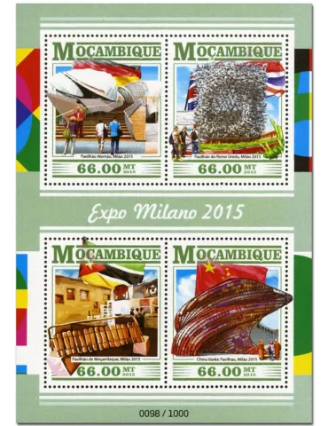 n° 6634 - Timbre MOZAMBIQUE Poste