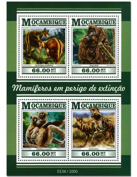 n° 6726 - Timbre MOZAMBIQUE Poste