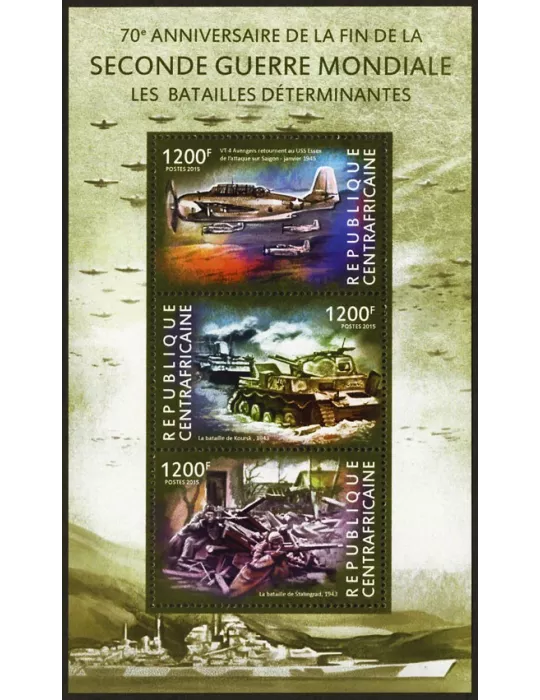 n° 3696 - Timbre CENTRAFRIQUE Poste