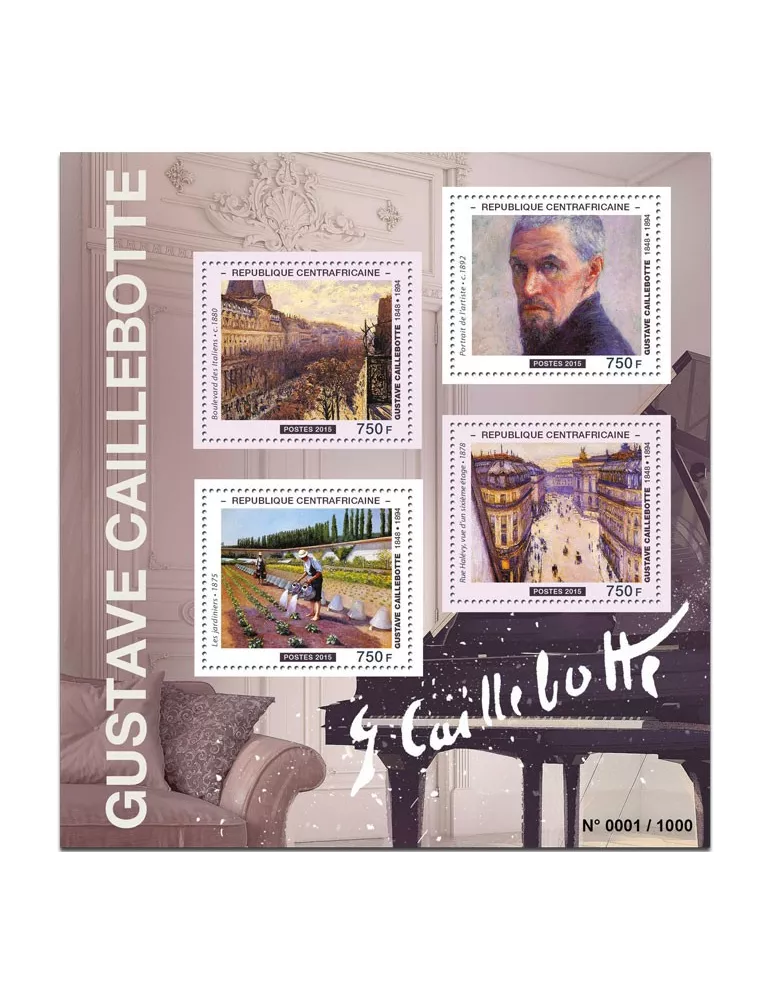 n° 4076 - Timbre CENTRAFRIQUE Poste