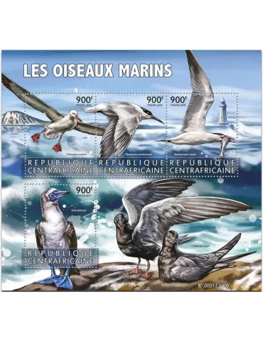 n° 4144 - Timbre CENTRAFRIQUE Poste