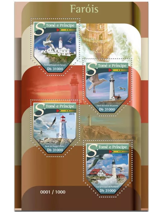 n° 5155 - Timbre SAINT-THOMAS ET PRINCE Poste
