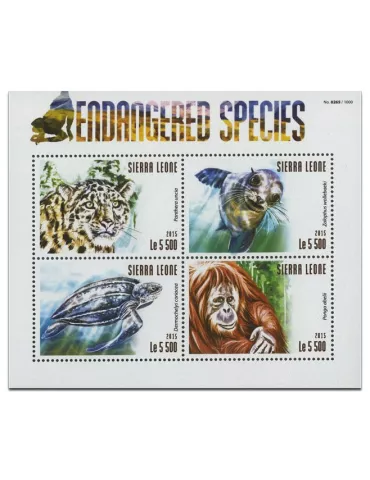 n° 5261 - Timbre SIERRA LEONE Poste