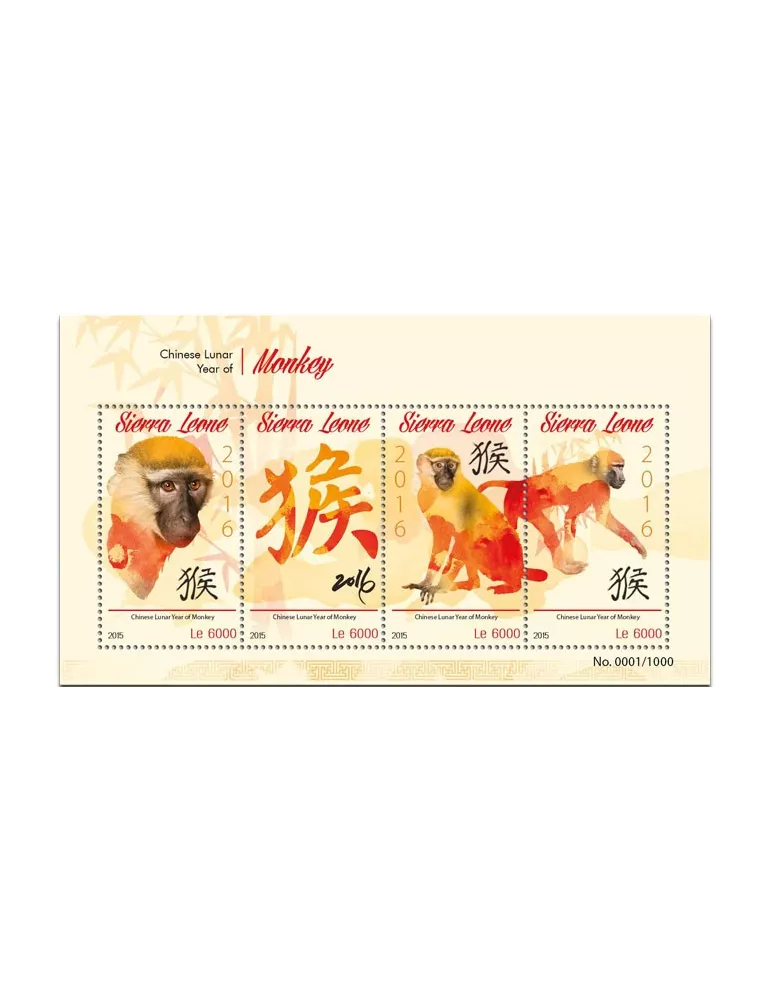 n° 5541 - Timbre SIERRA LEONE Poste