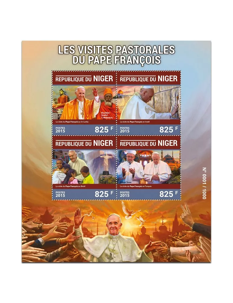 n° 3147 - Timbre NIGER Poste