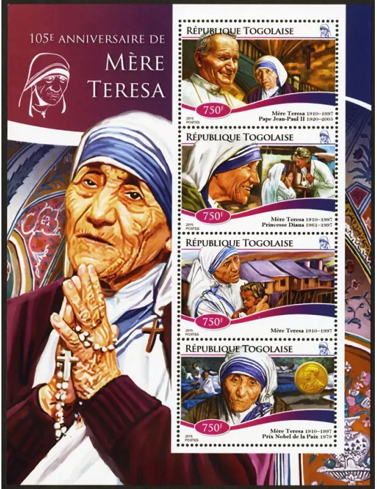 n° 4422 - Timbre TOGO  Poste