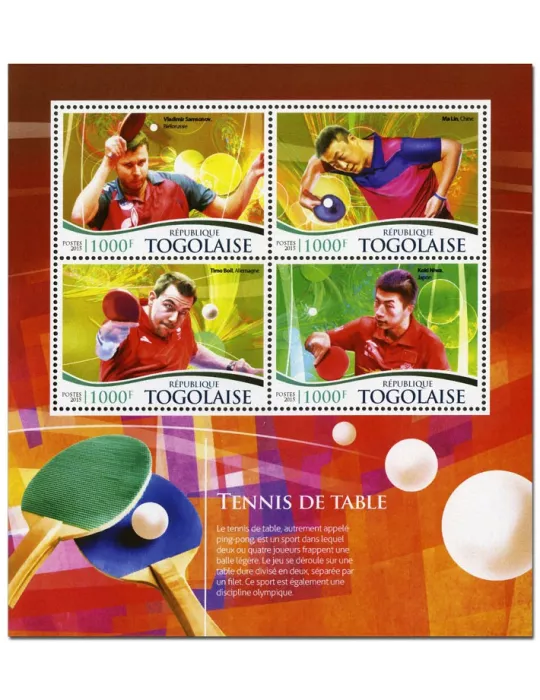 n° 4612 - Timbre TOGO  Poste