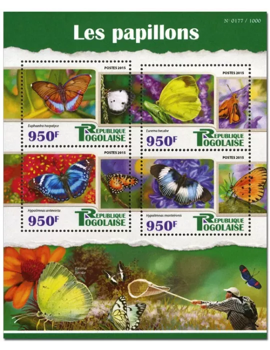 n° 4730 - Timbre TOGO  Poste