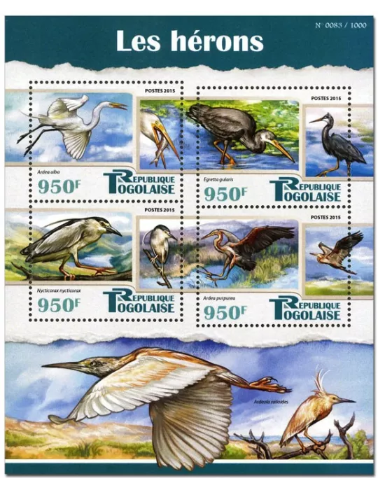 n° 4758 - Timbre TOGO  Poste
