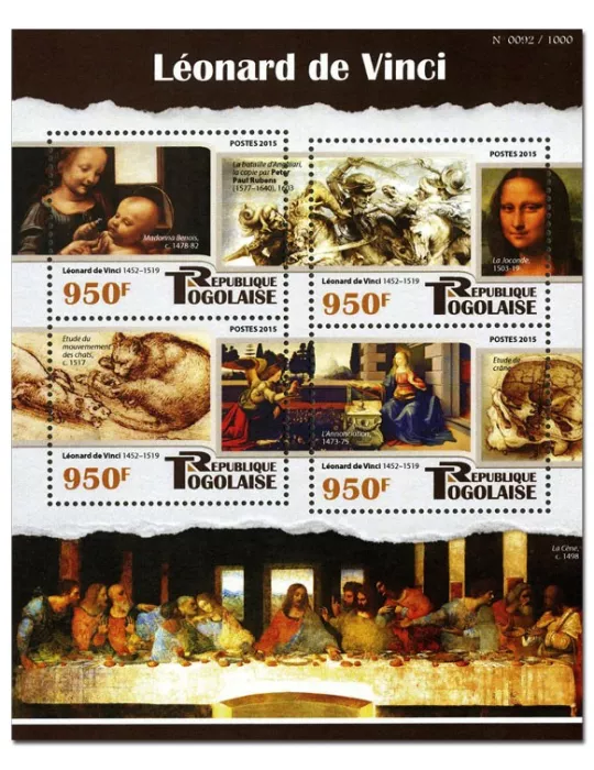 n° 4770 - Timbre TOGO  Poste