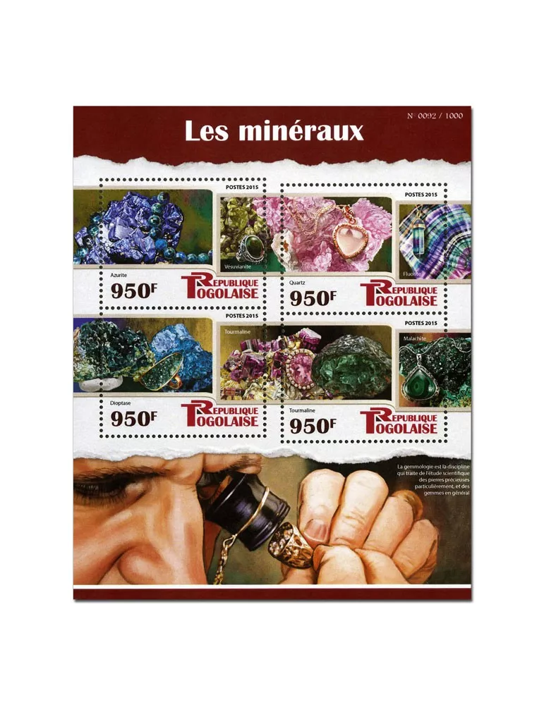 n° 4774 - Timbre TOGO  Poste