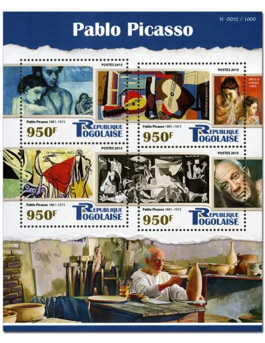 n° 4786 - Timbre TOGO  Poste