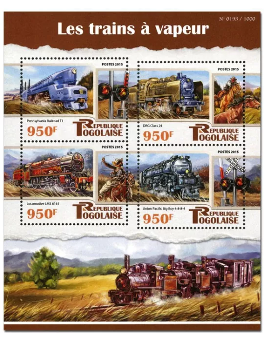 n° 4798 - Timbre TOGO  Poste
