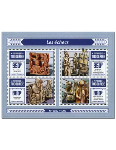 n° 4814 - Timbre TOGO  Poste