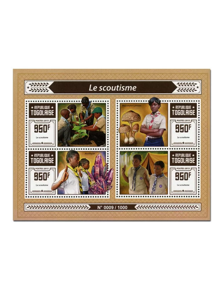 n° 4862 - Timbre TOGO  Poste