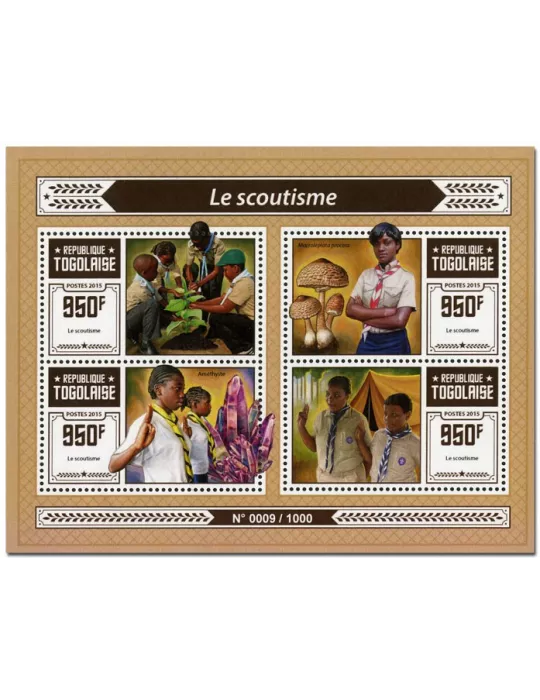 n° 4862 - Timbre TOGO  Poste
